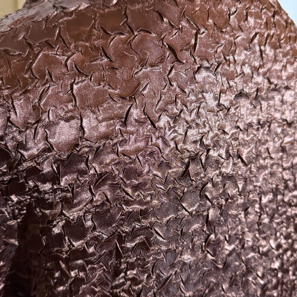 Magic scarf company // brown textured longline blazer jacket size xl-2x - Picture 7 of 8